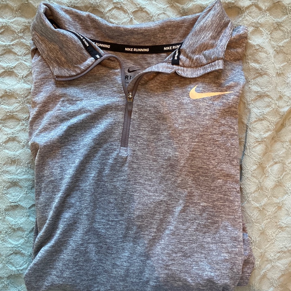 Nike running quarter zip